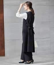 KBBCD08059 a.v.v(アー・ヴェ・ヴェ) ジャガードコクーンブラウス アイボリー