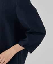 KBBCD08059 a.v.v(アー・ヴェ・ヴェ) ジャガードコクーンブラウス アイボリー