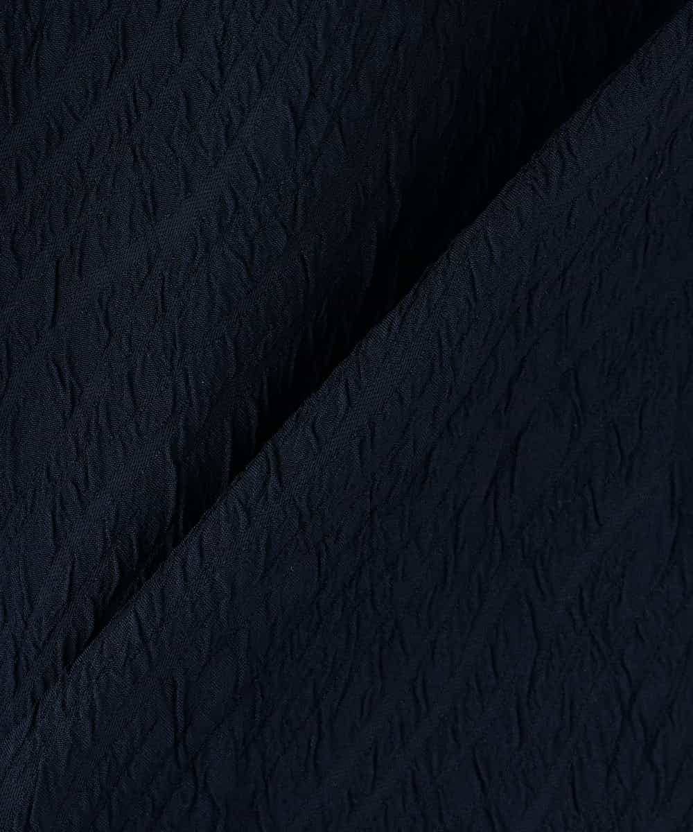 KBBCD08059 a.v.v(アー・ヴェ・ヴェ) ジャガードコクーンブラウス アイボリー