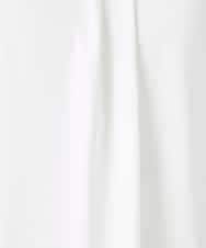 KBBFE09059 a.v.v(アー・ヴェ・ヴェ) 幾何柄ボウタイ風ブラウス ライトブルー