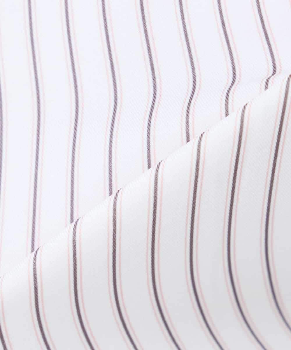 KBBFE10059 a.v.v(アー・ヴェ・ヴェ) 【洗える/ストレッチ】バーチャームボウタイブラウス ピンク