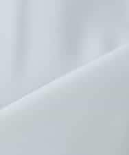 KBBFE11059 a.v.v(アー・ヴェ・ヴェ) 【洗える】タックネックブラウス ライトブルー