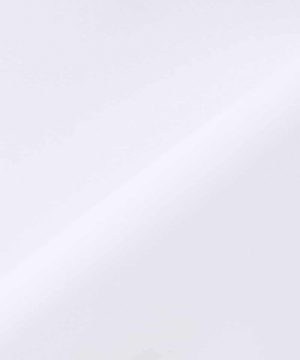 KBBFE11059 a.v.v(アー・ヴェ・ヴェ) 【洗える】タックネックブラウス ライトブルー