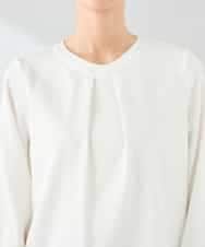 KBBLB04059 a.v.v(アー・ヴェ・ヴェ) 【洗える】バーチャームボウタイブラウス グリーン