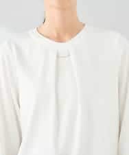 KBBLB04059 a.v.v(アー・ヴェ・ヴェ) 【洗える】バーチャームボウタイブラウス グリーン