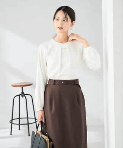 KBBLB04059 a.v.v 【洗える】バーチャームボウタイブラウス