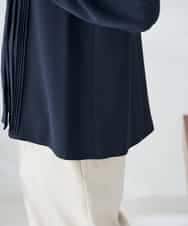 KBBLB07059 a.v.v(アー・ヴェ・ヴェ) 【洗える/WEB限定】ピンタックブラウス ライトブルー