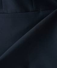 KBDCD02099 a.v.v(アー・ヴェ・ヴェ) 【洗える/ストレッチ/セットアップ対応】ダブルクロスキーネックジャケット ネイビー