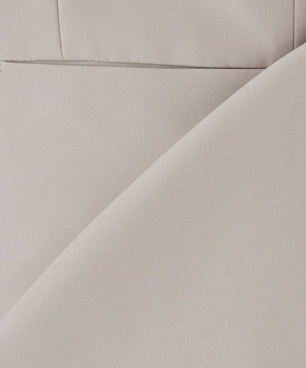 KBDCD02099 a.v.v(アー・ヴェ・ヴェ) 【洗える/ストレッチ/セットアップ対応】ダブルクロスキーネックジャケット ネイビー