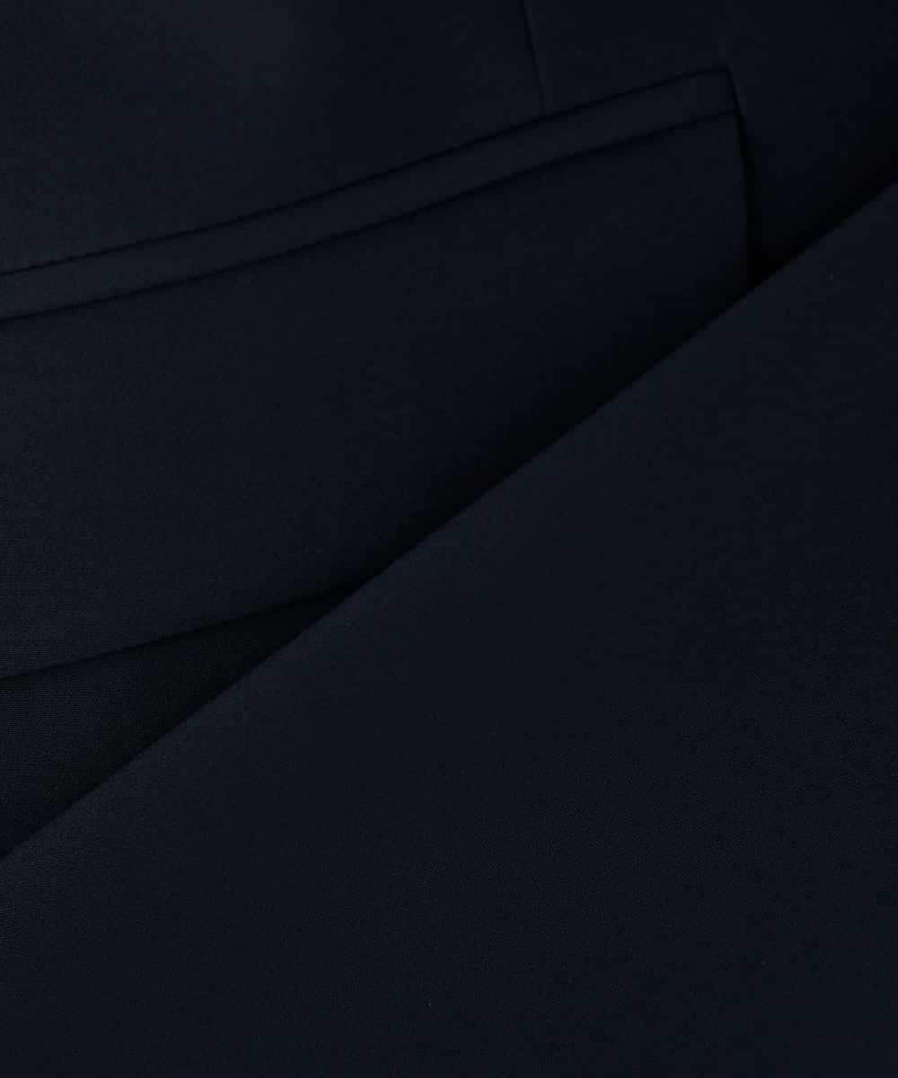 KBDCD03099 a.v.v(アー・ヴェ・ヴェ) 【洗える/ストレッチ/セットアップ対応】ダブルクロステーラードジャケット ネイビー