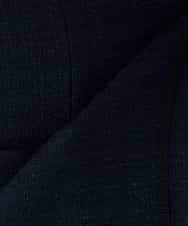 KBDCD05139 a.v.v(アー・ヴェ・ヴェ) 【ストレッチ】ツイードノーカラージャケット ダークグレー