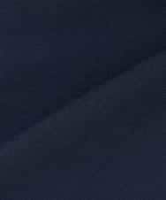 KBDFE20109 a.v.v(アー・ヴェ・ヴェ) 【洗える/UVカット】リネンライクストレッチノーカラージャケット ネイビー