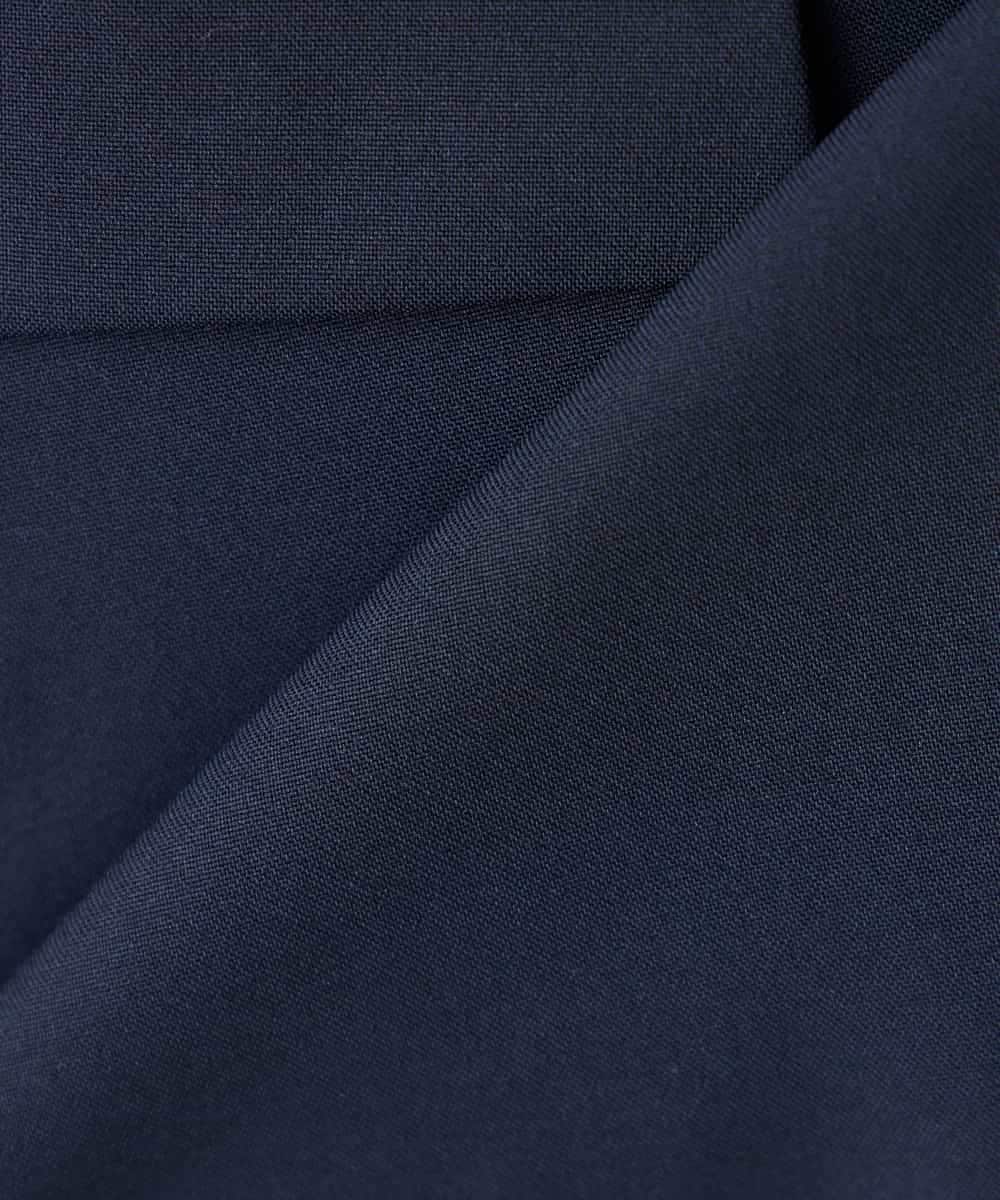 KBDFE22109 a.v.v(アー・ヴェ・ヴェ) 【洗える/UVカット】リネンライクストレッチテーラードジャケット ネイビー