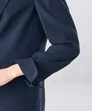 KBDGE32109 a.v.v(アー・ヴェ・ヴェ) 【接触冷感/イージーケア/UVカット/吸水速乾】サマーストレッチテーラードジャケット ネイビー