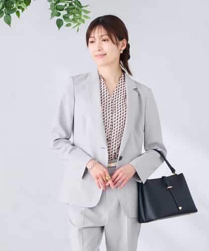 KBDGE32109 a.v.v 【接触冷感/イージーケア/UVカット/吸水速乾】サマーストレッチテーラードジャケット