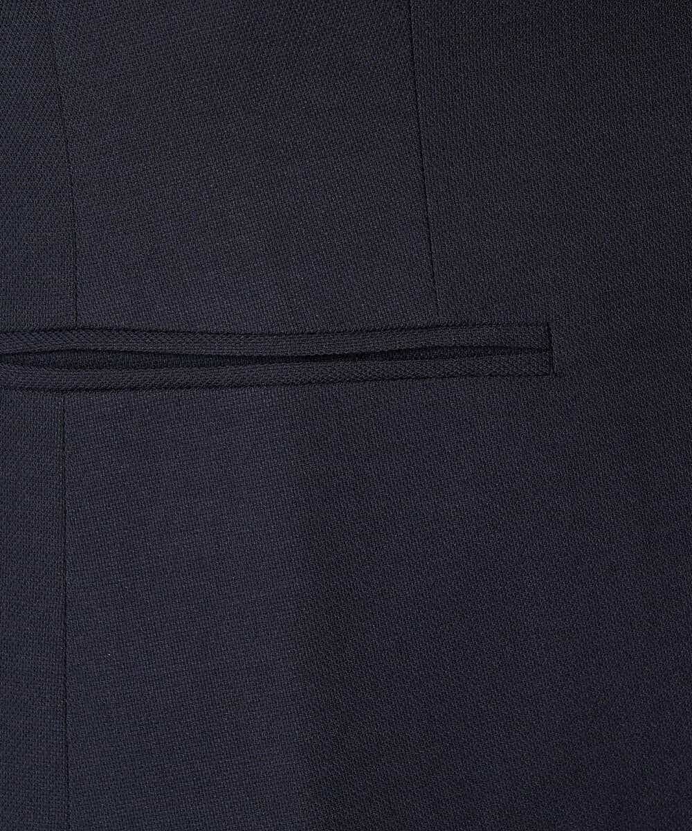 KBDGW31109 a.v.v(アー・ヴェ・ヴェ) 【接触冷感/洗える/UVカット】オックスストレッチキーネックジャケット【Reflax】 ライトグレー