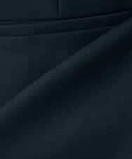 KBDLB12129 a.v.v(アー・ヴェ・ヴェ) 【洗える/イージーケア/ストレッチ】パウダーツイルキーネックジャケット ネイビー