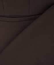 KBDLB12129 a.v.v(アー・ヴェ・ヴェ) 【洗える/イージーケア/ストレッチ】パウダーツイルキーネックジャケット ネイビー