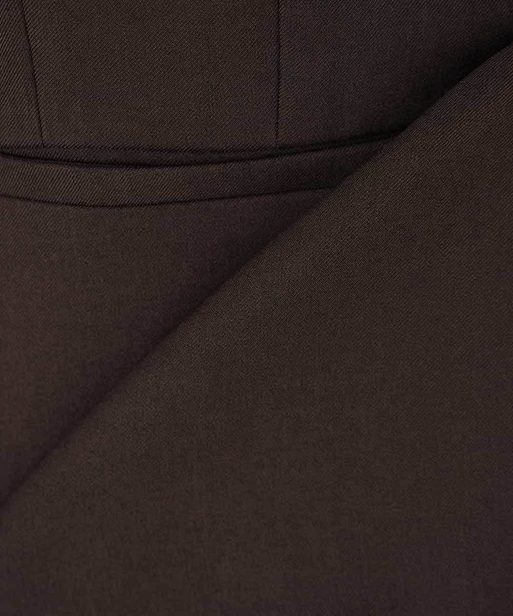 KBDLB12129 a.v.v(アー・ヴェ・ヴェ) 【洗える/イージーケア/ストレッチ】パウダーツイルキーネックジャケット ネイビー