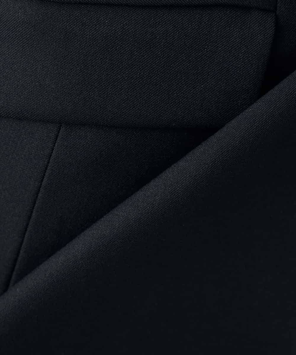 KBDLB13129 a.v.v(アー・ヴェ・ヴェ) 【洗える/イージーケア/ストレッチ】パウダーツイルテーラードジャケット ネイビー