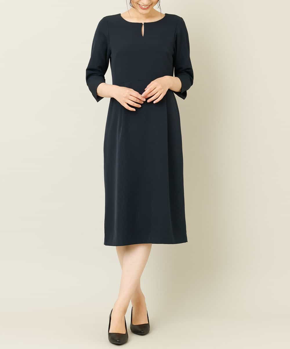 INDIVI ビジューつきオールインワン パンツドレス