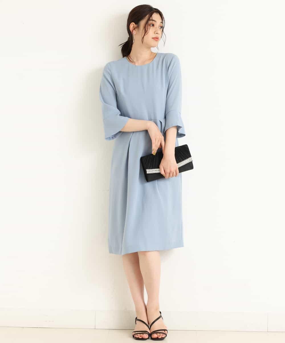 A V V アー ヴェ ヴェ フレアスリーブ切り替えコクーンワンピース イトキンオンラインストア