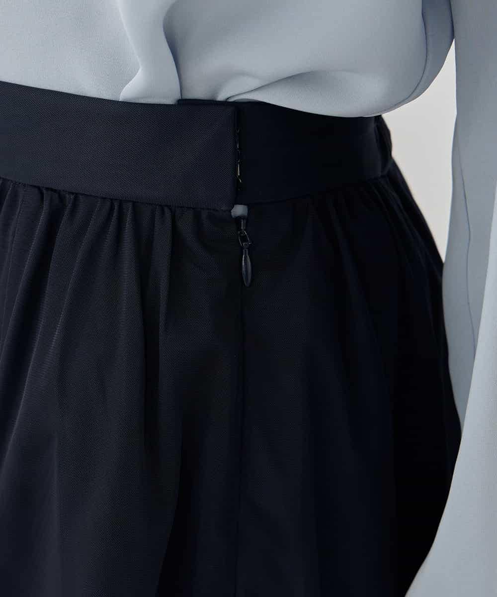 KBHCD02069 a.v.v(アー・ヴェ・ヴェ) 【洗える】チュールマーメイドスカート ブラック