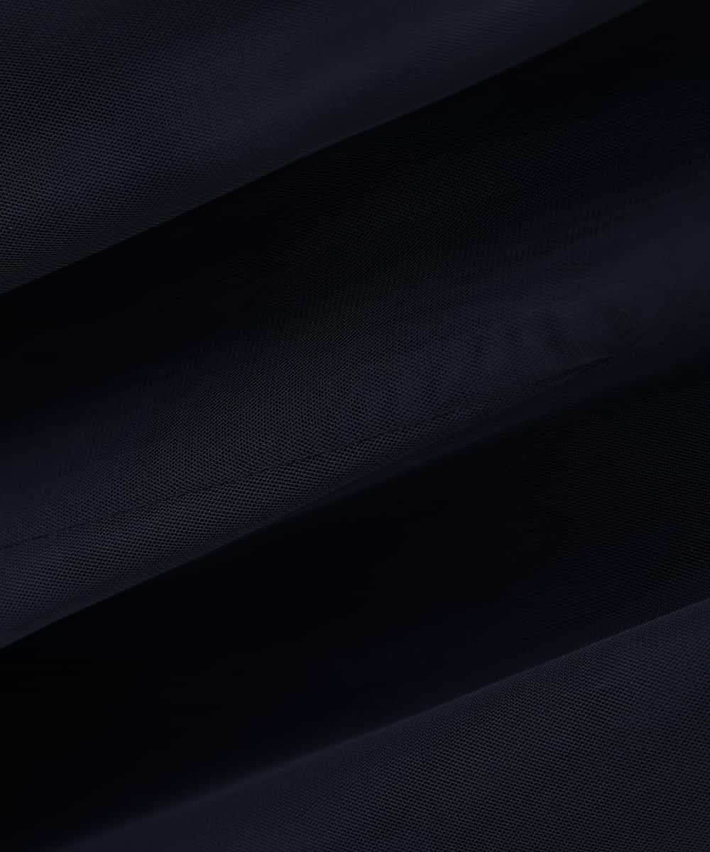 KBHCD02069 a.v.v(アー・ヴェ・ヴェ) 【洗える】チュールマーメイドスカート ブラック