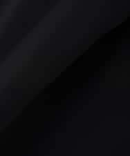 KBHCD03069 a.v.v(アー・ヴェ・ヴェ) サテンナロースカート【洗える/速乾/毛玉になりにくい/イージーケア】 ブラック