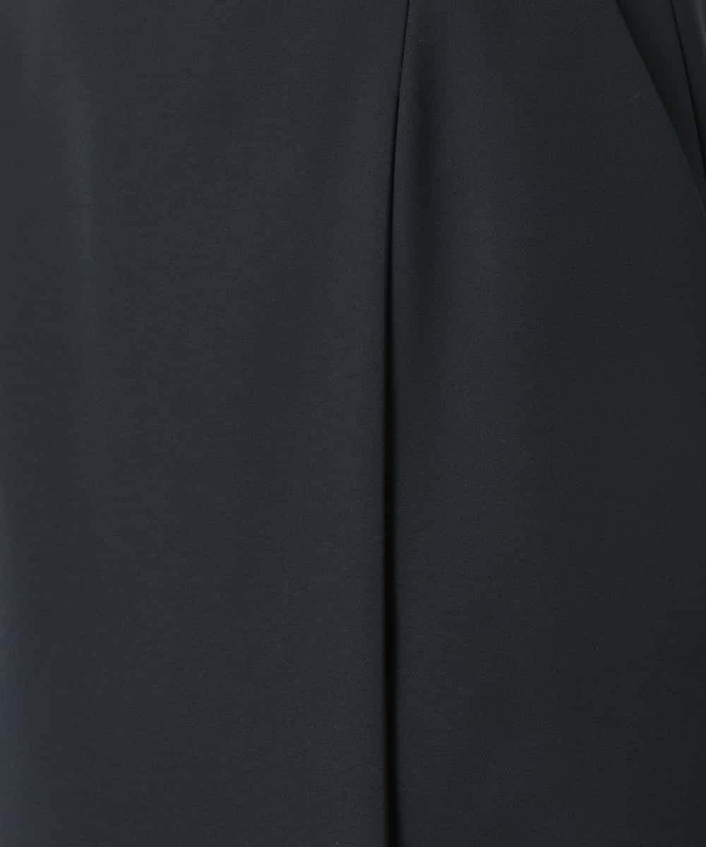 KBHCS02069 a.v.v(アー・ヴェ・ヴェ) 【洗える/セットアップ対応】ダブルクロスベルト付ナロースカート ブラック