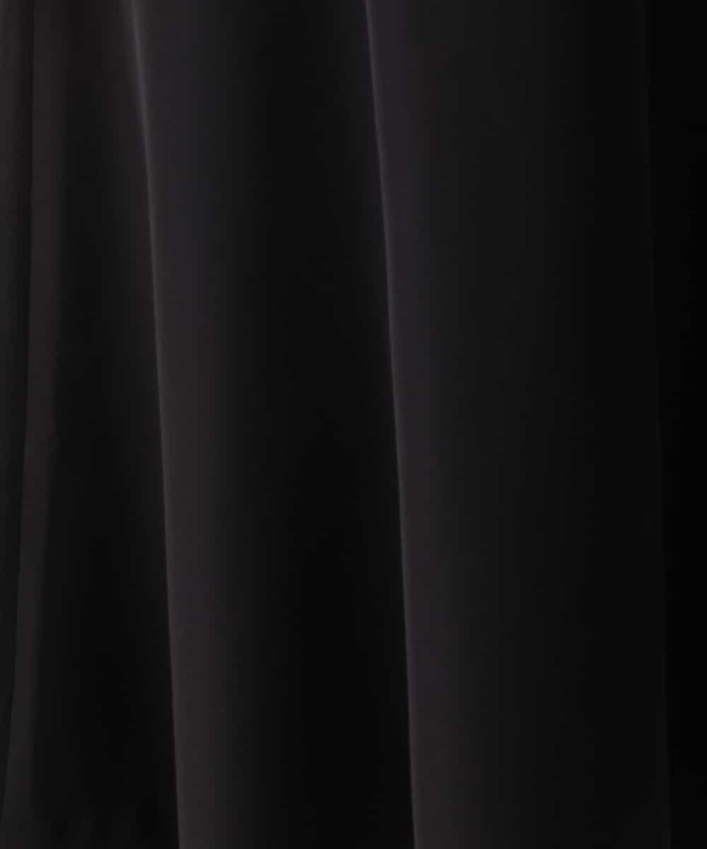 KBHCV01069 a.v.v(アー・ヴェ・ヴェ) 【洗える/イージーケア】ダブルクロスマーメイドスカート ブラック