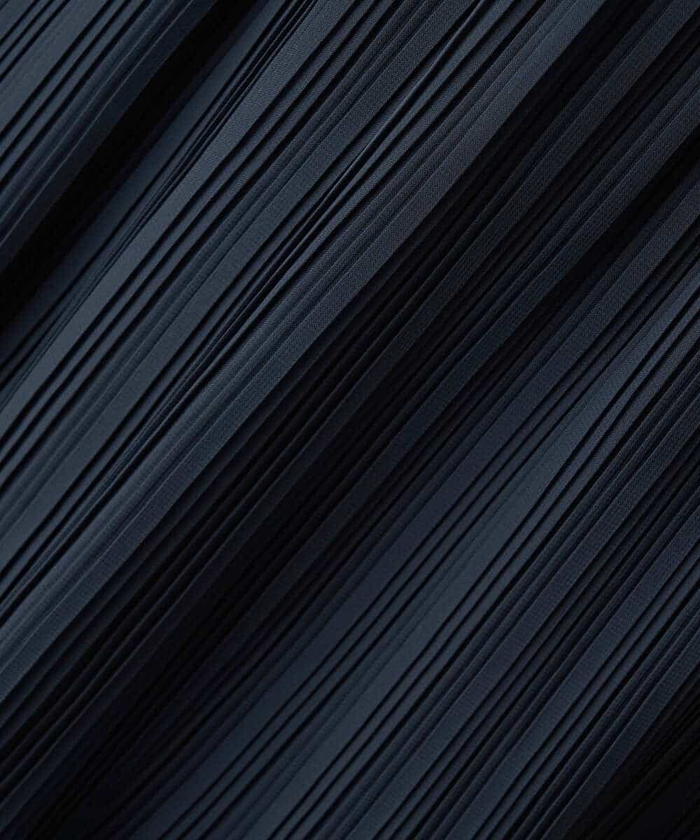 KBHCV03069 a.v.v(アー・ヴェ・ヴェ) 【洗濯機で洗える】シフォンプリーツスカート ブラック
