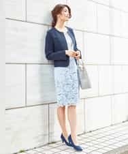 KBHEE08059 a.v.v(アー・ヴェ・ヴェ) コードレーススカート[WEB限定サイズ] ライトブルー