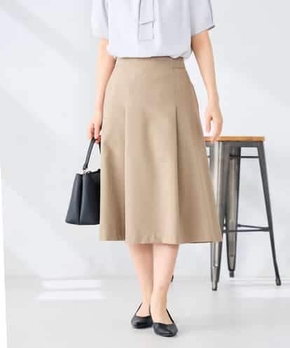 KBHGE30079 a.v.v 【接触冷感/イージーケア/UVカット/吸水速乾】サマーストレッチフレアスカート