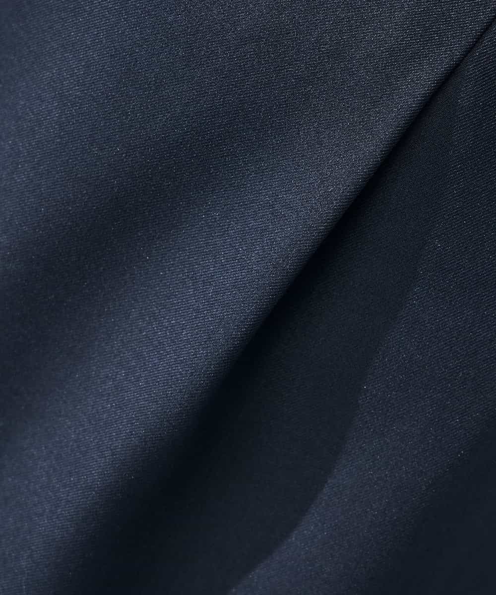 KBHLB12079 a.v.v(アー・ヴェ・ヴェ) 【洗える/イージーケア/ストレッチ】パウダーツイルタイトスカート ネイビー