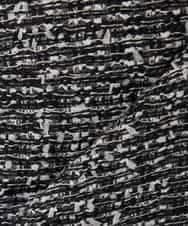 KBJCD01119 a.v.v(アー・ヴェ・ヴェ) ミックスツイードペプラムジレ アイボリー