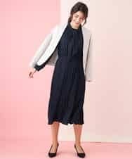KBJEK07099 a.v.v(アー・ヴェ・ヴェ) ストレッチＶネックジャケット ライトグレー