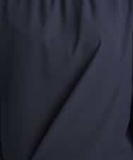 KBKEH05049 a.v.v(アー・ヴェ・ヴェ) ハイネックギャザーシフォンブラウス ネイビー