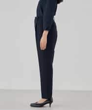 KBLCD01079 a.v.v(アー・ヴェ・ヴェ) 【洗える/ストレッチ/セットアップ対応】ダブルクロステーパードパンツ ネイビー