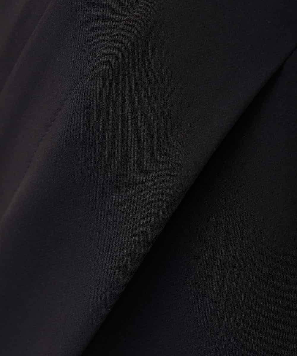 KBLCD01079 a.v.v(アー・ヴェ・ヴェ) 【洗える/ストレッチ/セットアップ対応】ダブルクロステーパードパンツ ネイビー