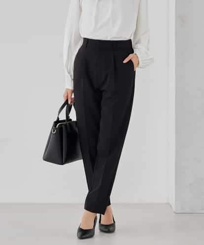 KBLCD01079 a.v.v 【洗える/ストレッチ/セットアップ対応】ダブルクロステーパードパンツ