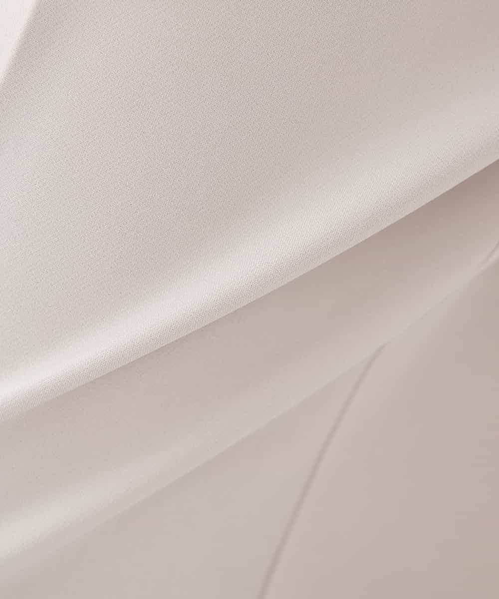 KBLCD02079 a.v.v(アー・ヴェ・ヴェ) 【洗える/ストレッチ/セットアップ対応】ダブルクロスワイドパンツ ブラック