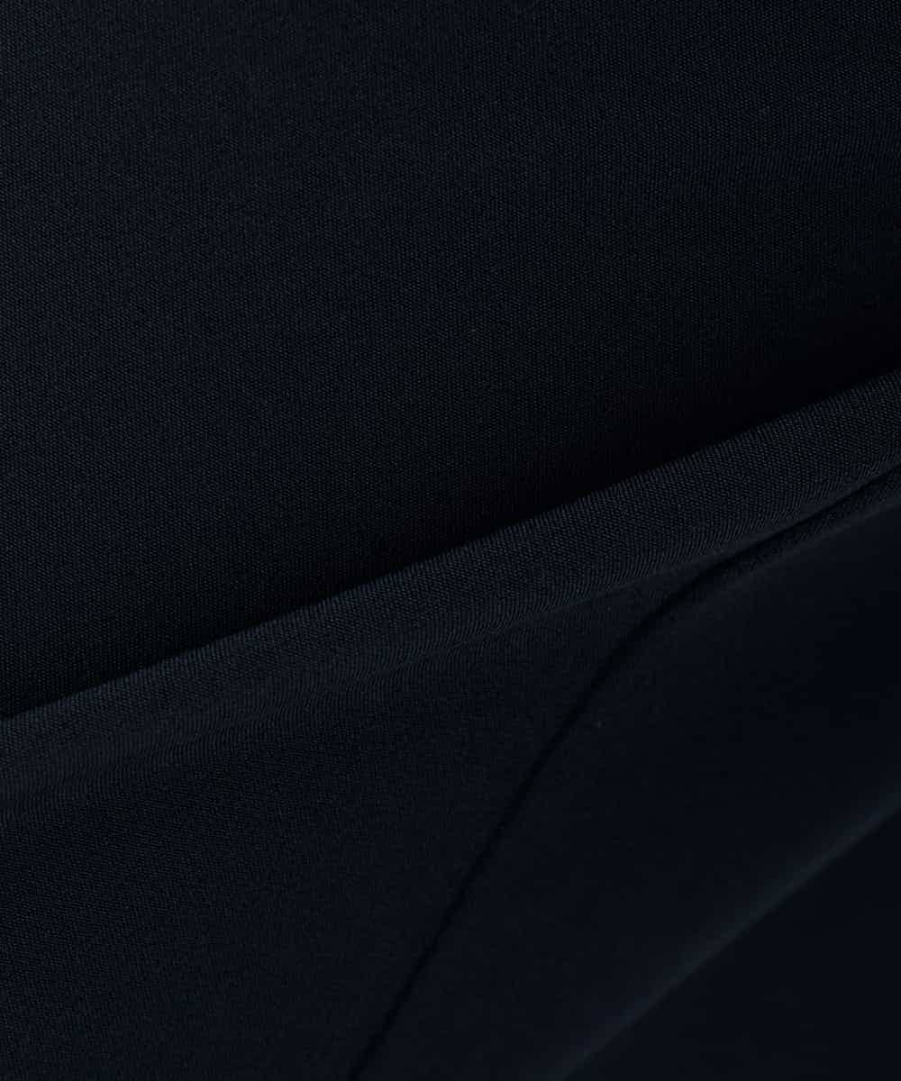 KBLCD03079 a.v.v(アー・ヴェ・ヴェ) 【洗える/ストレッチ/セットアップ対応】ダブルクロスストレートパンツ ネイビー