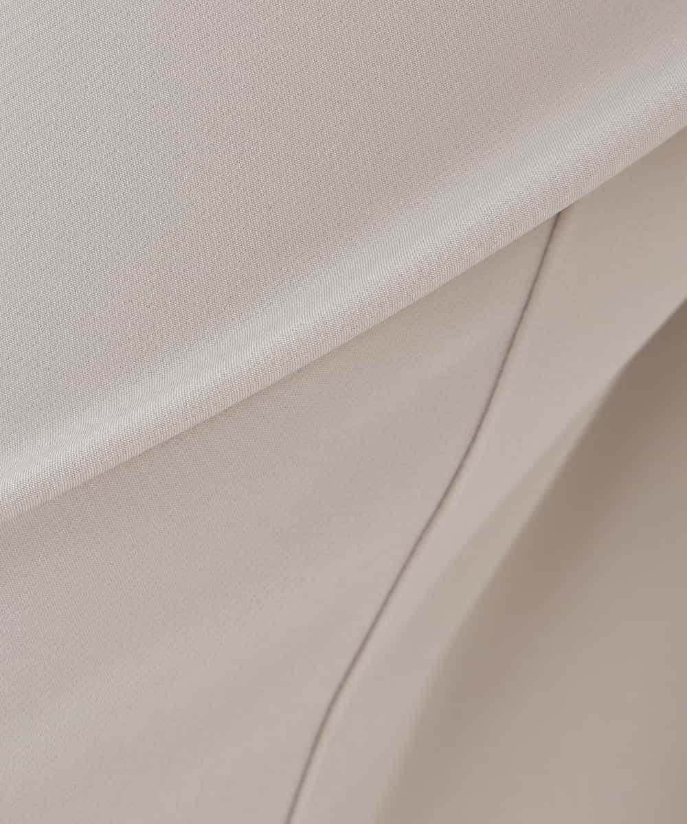 KBLCD03079 a.v.v(アー・ヴェ・ヴェ) 【洗える/ストレッチ/セットアップ対応】ダブルクロスストレートパンツ ネイビー