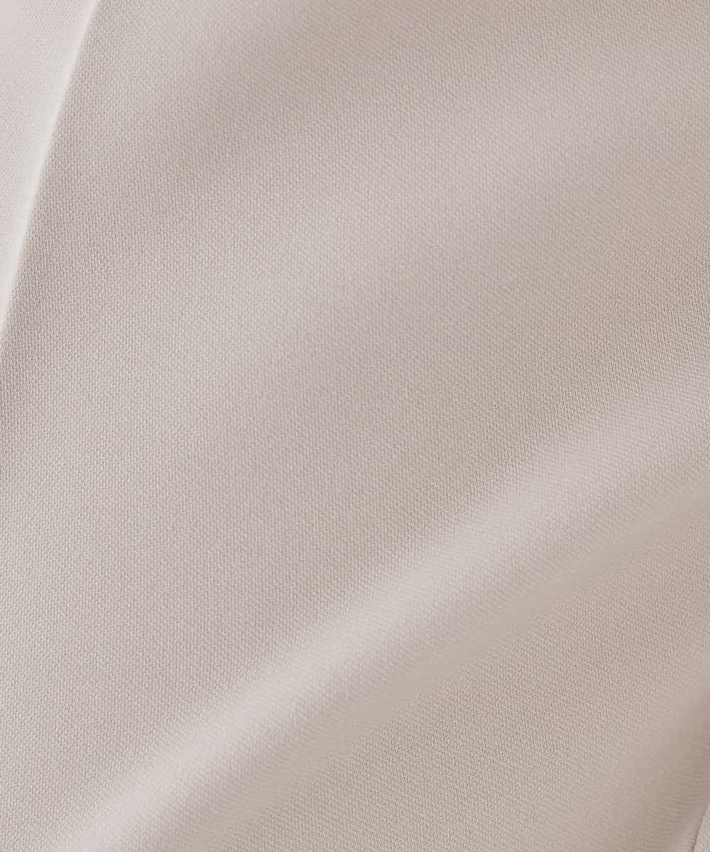 KBLCD04069 a.v.v(アー・ヴェ・ヴェ) サテンテーパードパンツ【洗える/速乾/毛玉になりにくい/イージーケア】 ネイビー