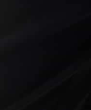 KBLCD04069 a.v.v(アー・ヴェ・ヴェ) サテンテーパードパンツ【洗える/速乾/毛玉になりにくい/イージーケア】 ネイビー