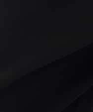 KBLCD05069 a.v.v(アー・ヴェ・ヴェ) サテンワイドクロップドパンツ【洗える/速乾/毛玉になりにくい/イージーケア】 ネイビー