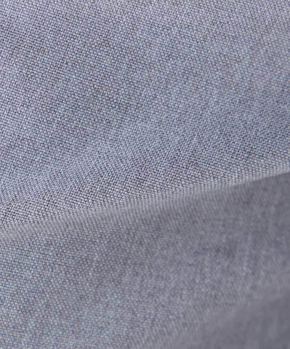 KBLFE20079 a.v.v(アー・ヴェ・ヴェ) 【洗える/UVカット】リネンライクストレッチテーパードパンツ ネイビー