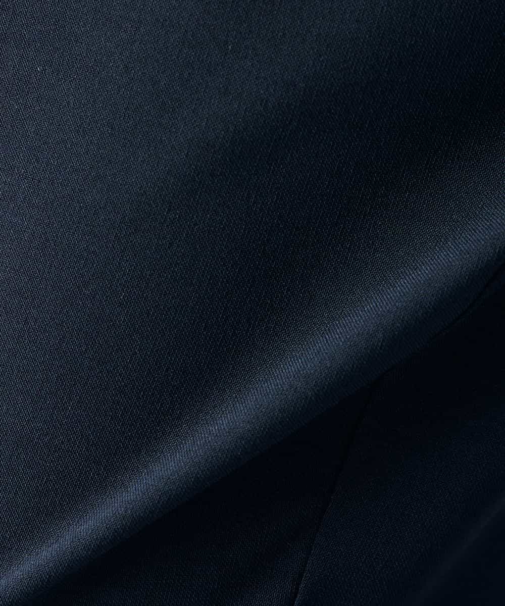 KBLGE30079 a.v.v(アー・ヴェ・ヴェ) 【接触冷感/イージーケア/UVカット/吸水速乾】サマーストレッチテーパードパンツ ネイビー