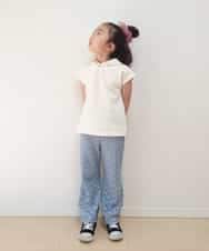 KCKFM49019 a.v.v KIDS(アー・ヴェ・ヴェ) [100-160]【WEB限定/洗濯機洗いOK】サイドスリットダンボールパーカー[WEB限定サイズ] ラベンダー